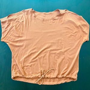 Lululemon Cut-Out Shoulder Tee